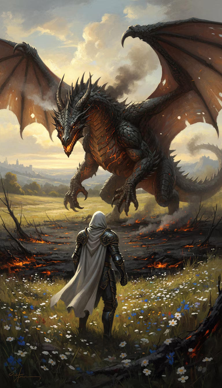 Artwork from Lone Knight 
