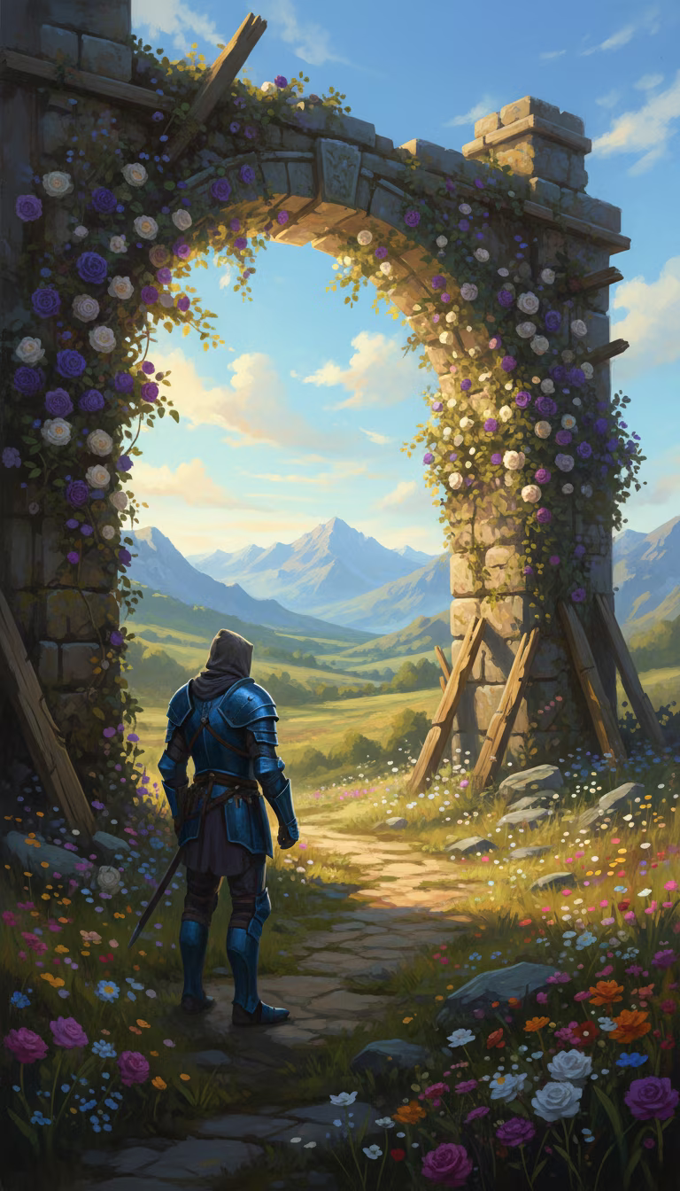 Artwork from Lone Knight 