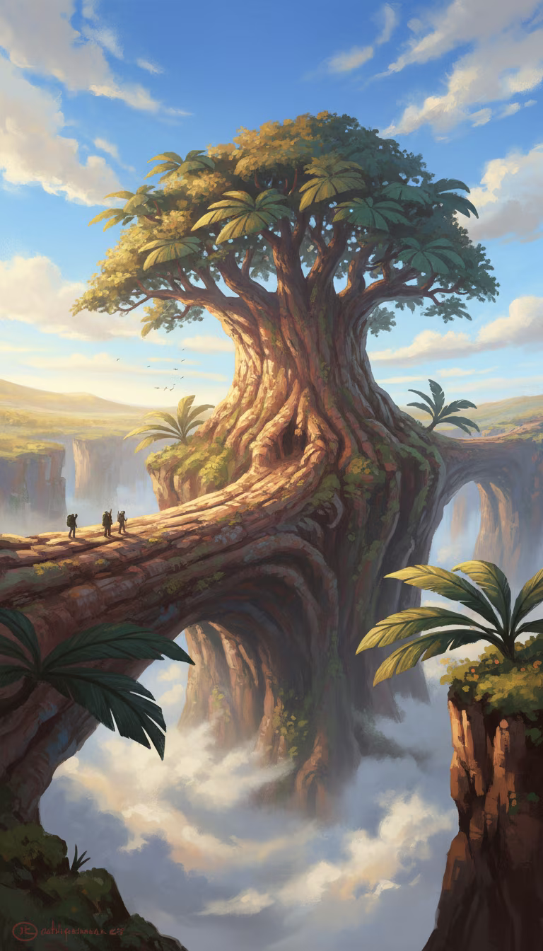 Artwork from World Tree