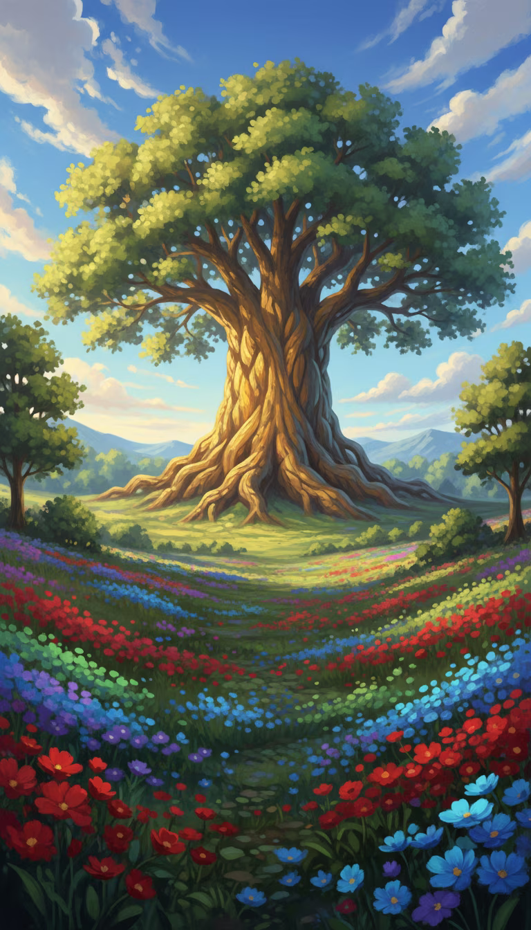 Artwork from World Tree