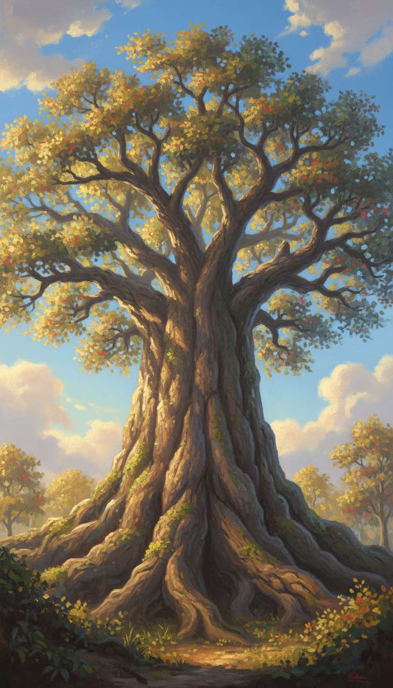 Artwork from World Tree