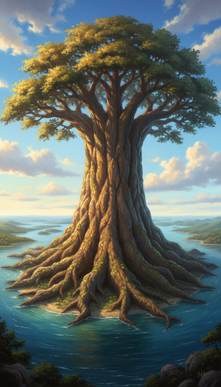Artwork from World Tree
