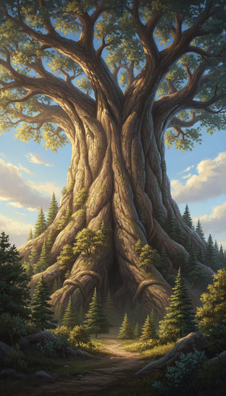 Artwork from World Tree