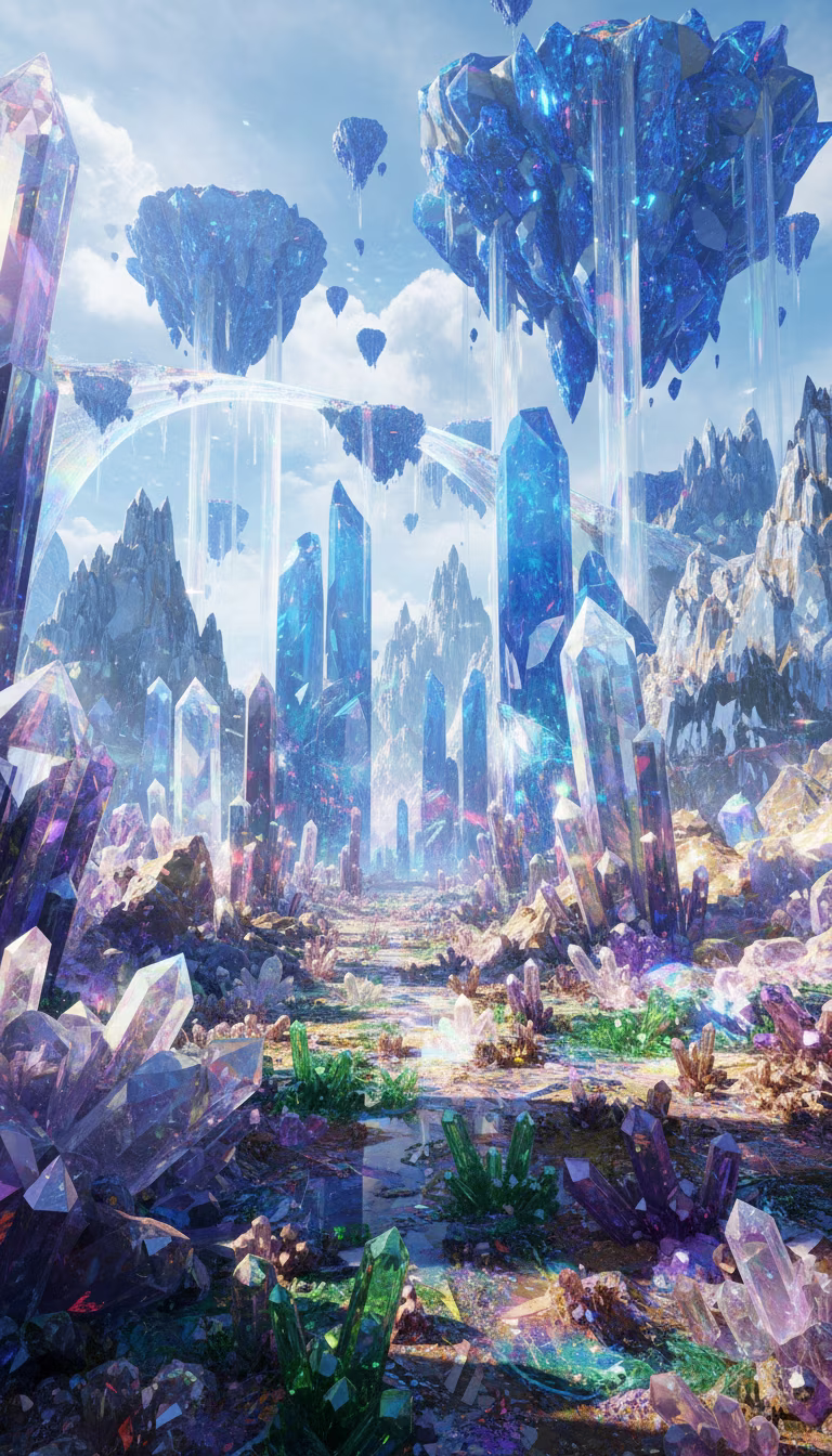 Artwork from Crystal World