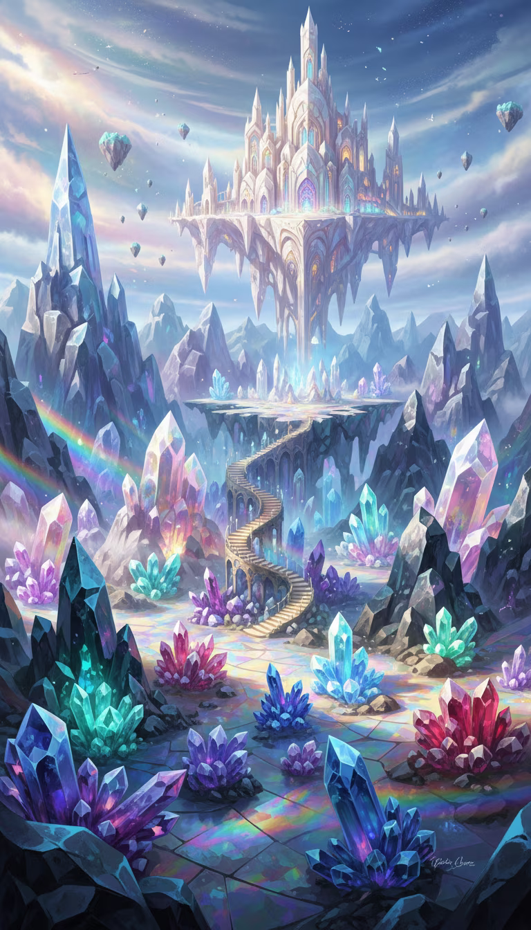 Artwork from Crystal World