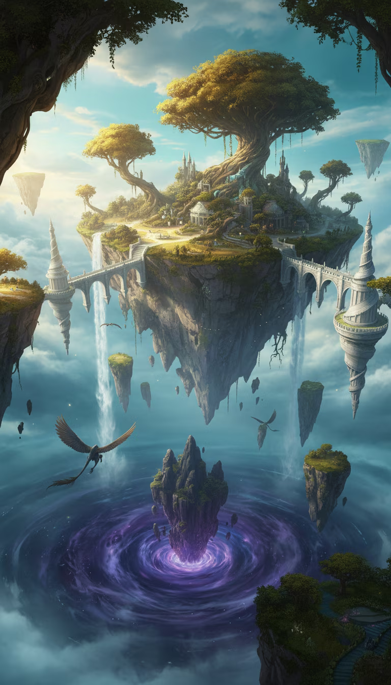 Artwork from Aether Isles