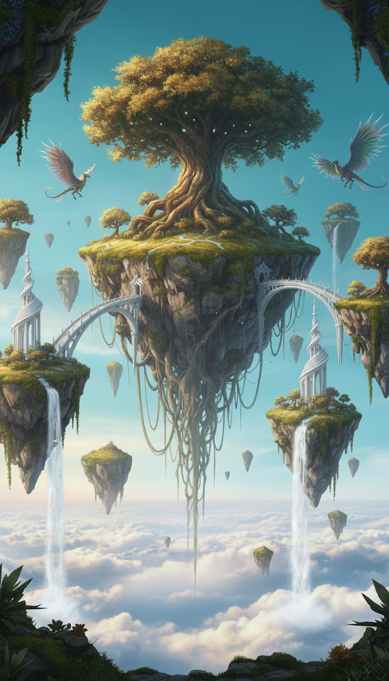 Artwork from Aether Isles
