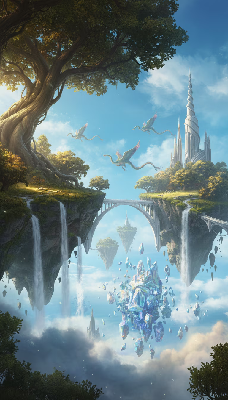 Artwork from Aether Isles