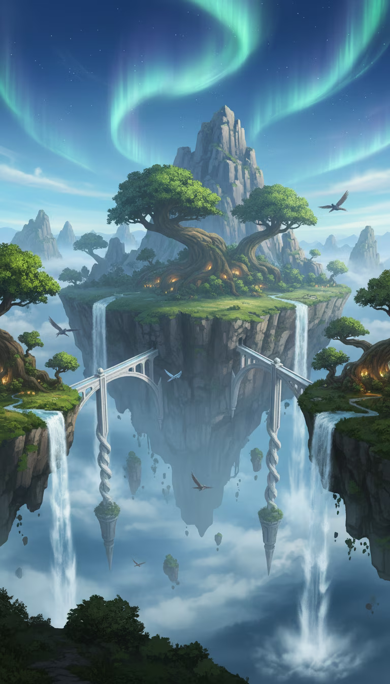Artwork from Aether Isles