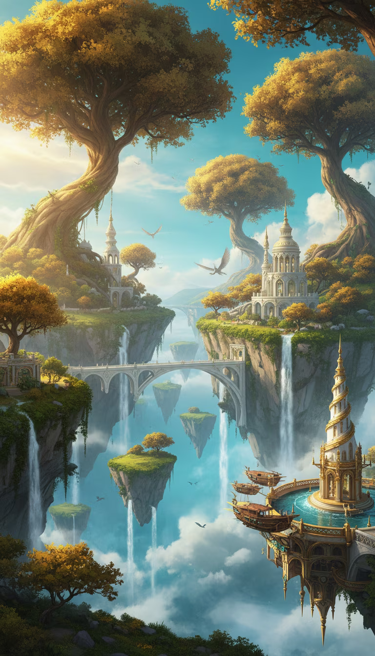 Artwork from Aether Isles