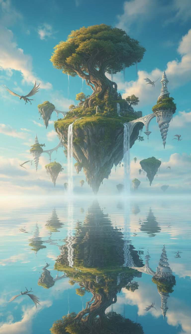 Artwork from Aether Isles