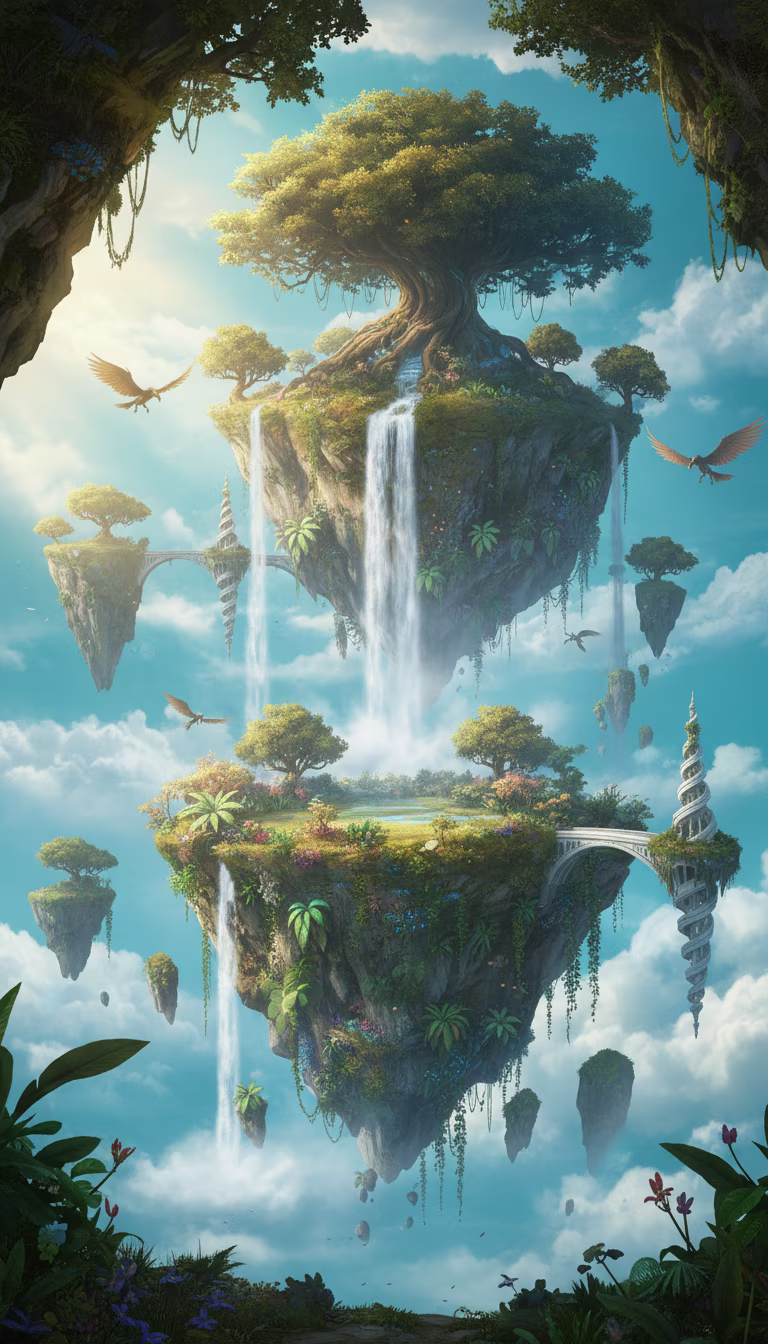 Artwork from Aether Isles
