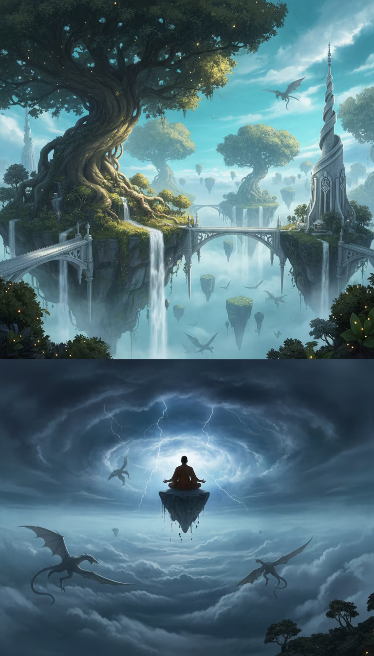Artwork from Aether Isles