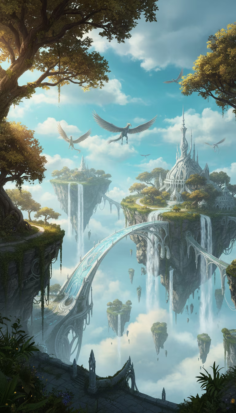 Artwork from Aether Isles