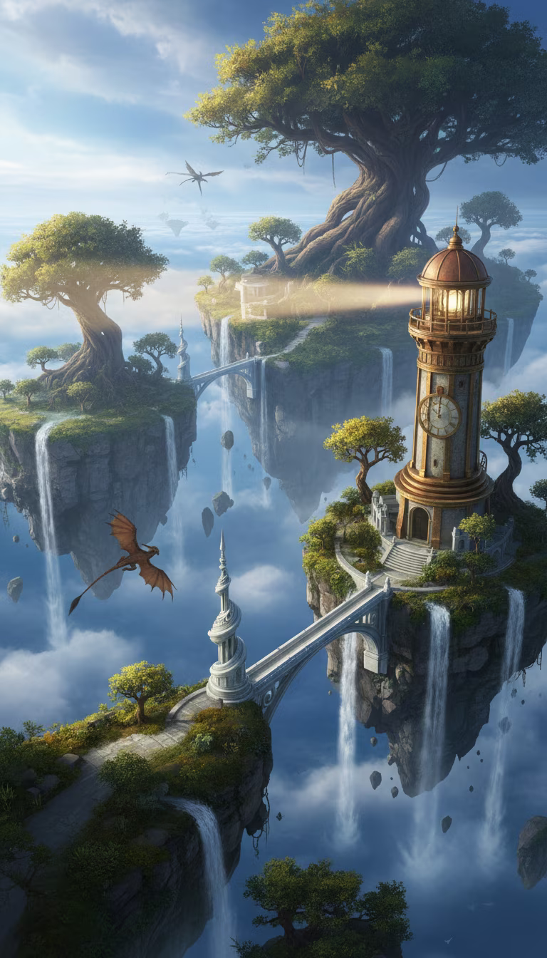 Artwork from Aether Isles