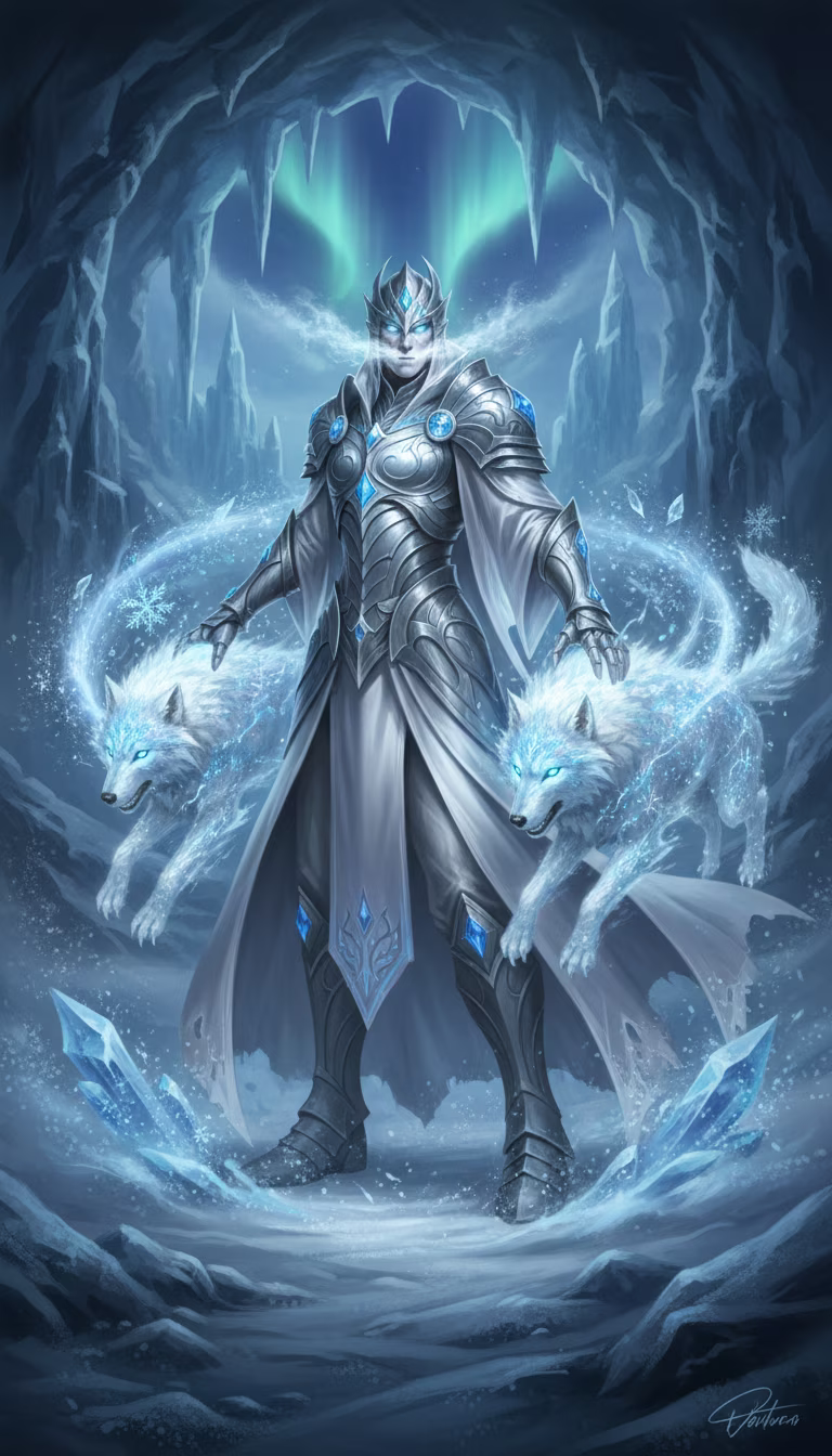 Artwork from Frost Warden