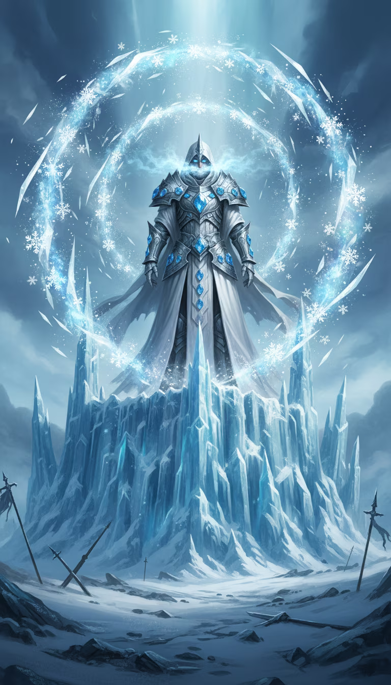 Artwork from Frost Warden
