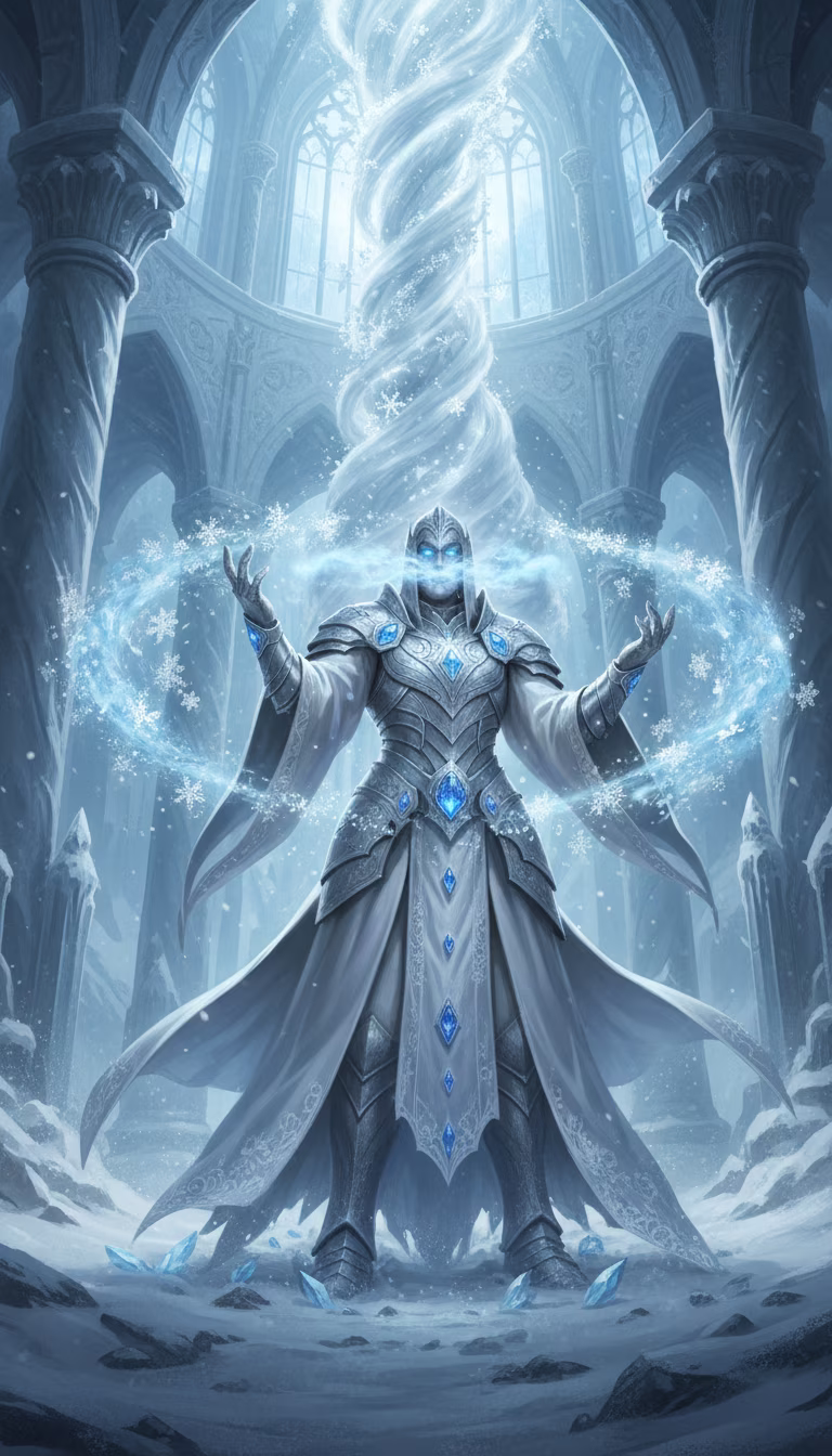 Artwork from Frost Warden