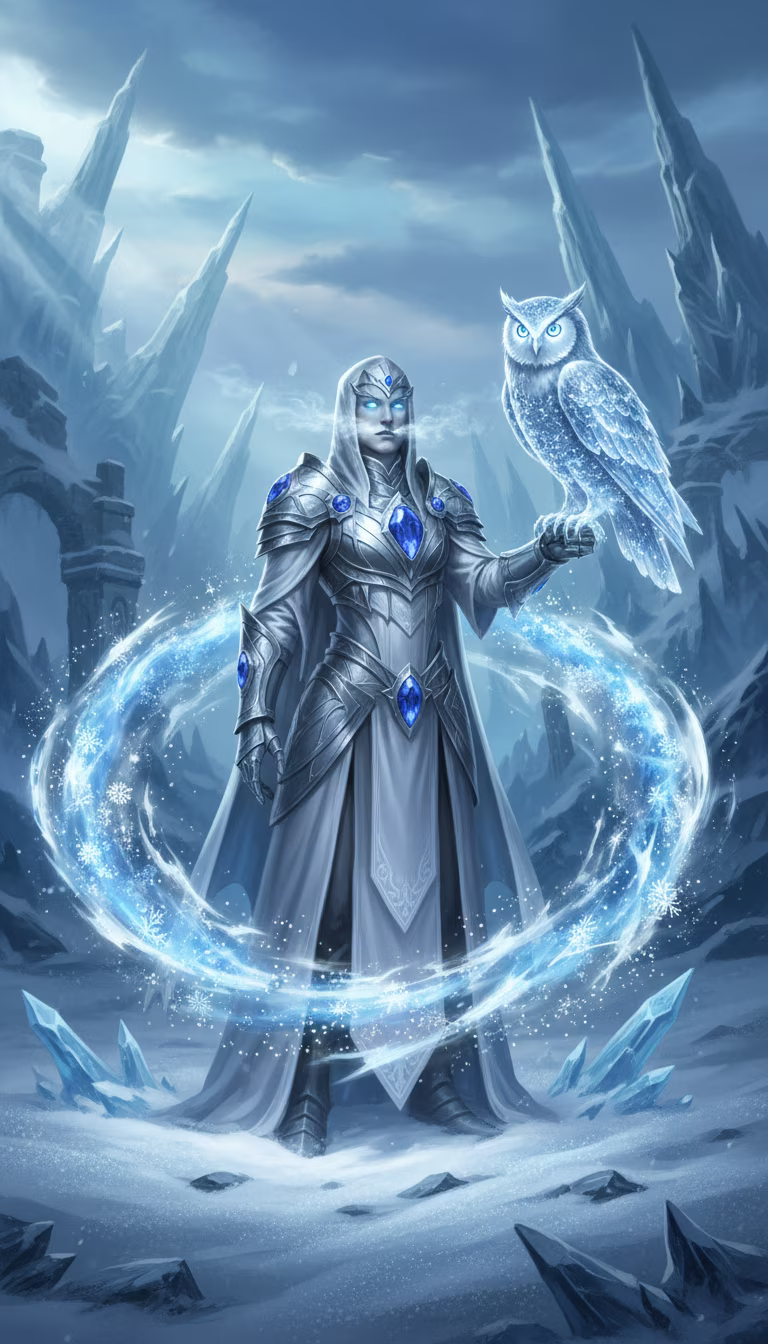 Artwork from Frost Warden