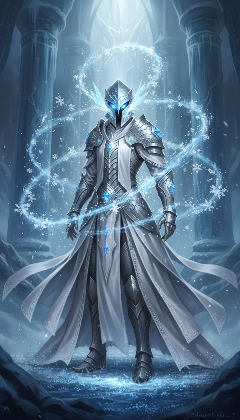 Artwork from Frost Warden
