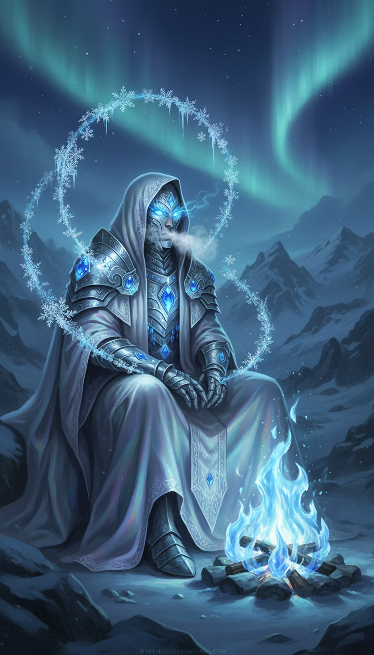 Artwork from Frost Warden