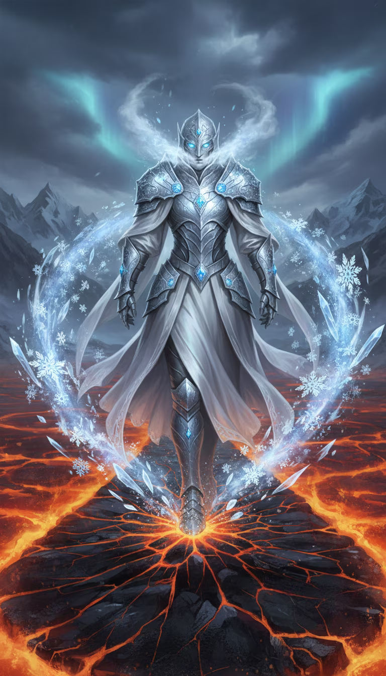 Artwork from Frost Warden