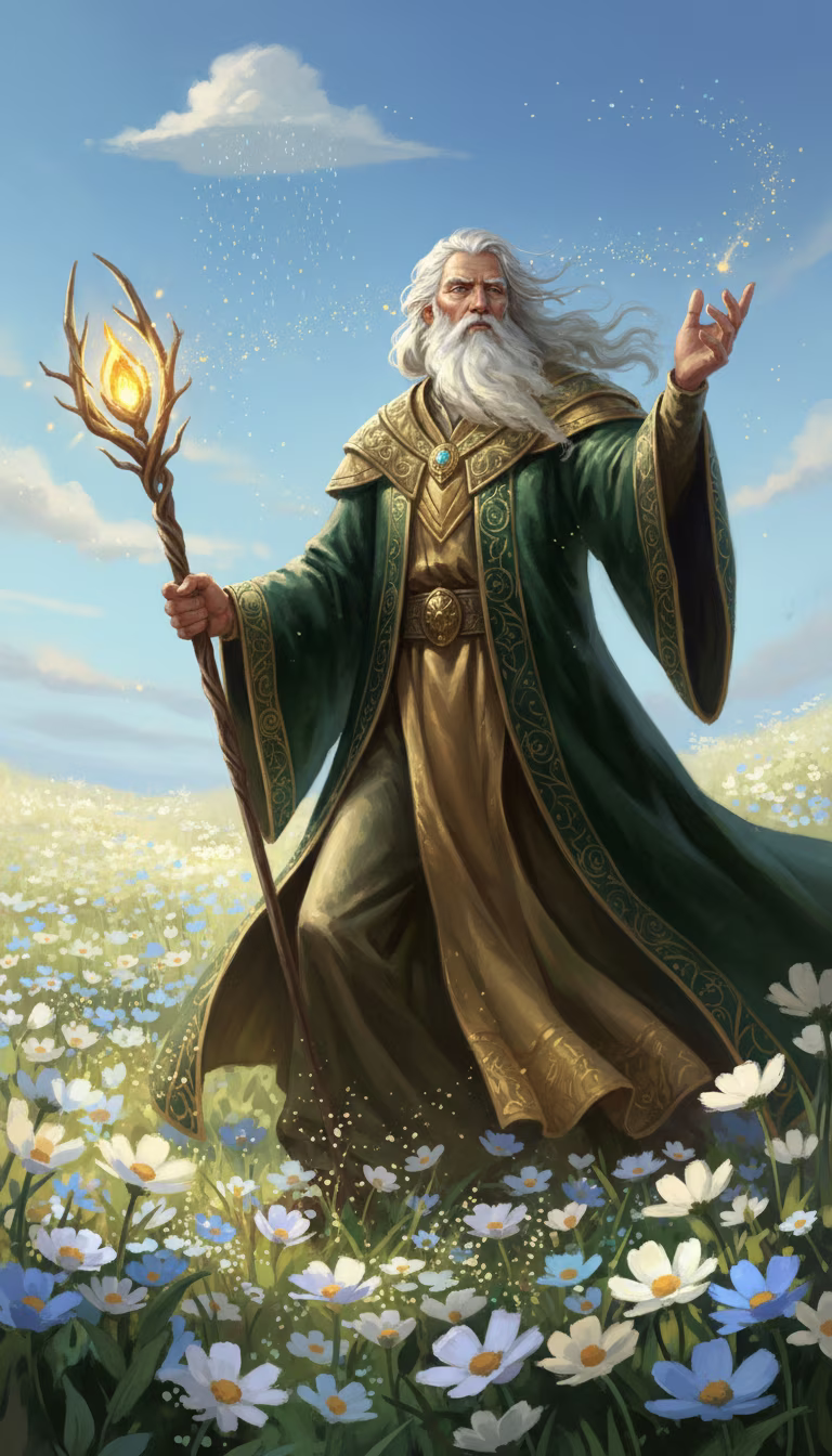 Artwork from Eldritch Sage