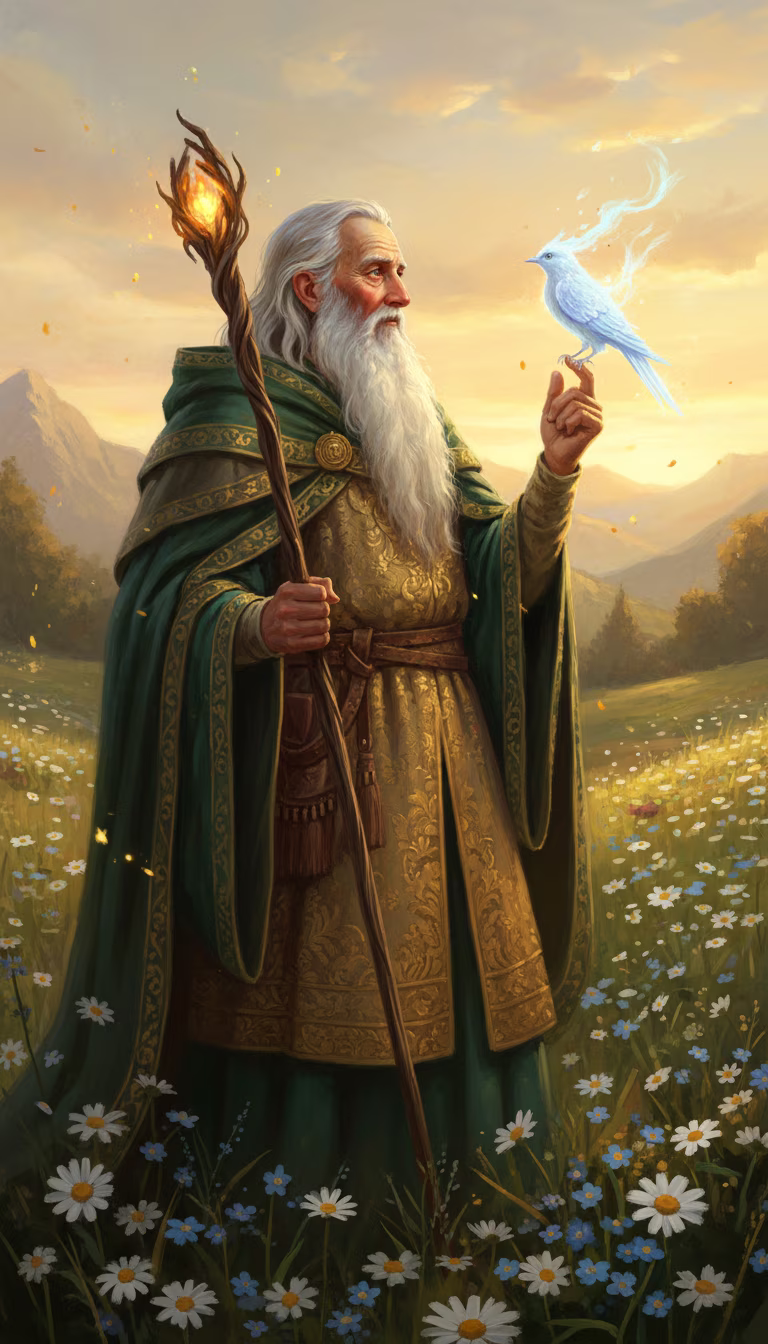 Artwork from Eldritch Sage