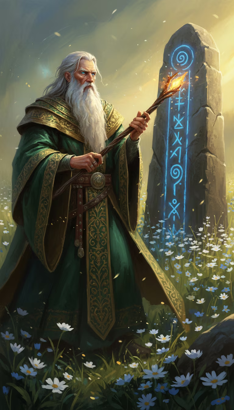 Artwork from Eldritch Sage