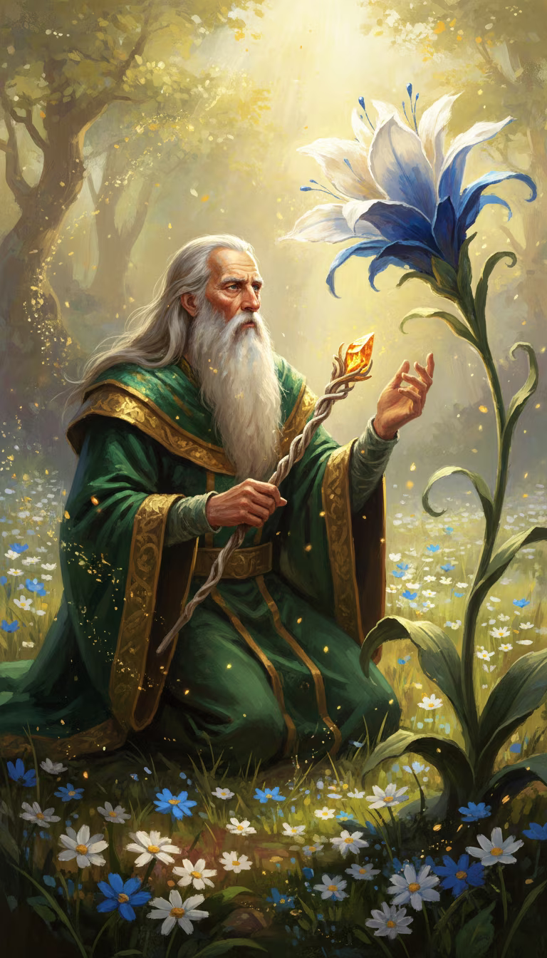 Artwork from Eldritch Sage