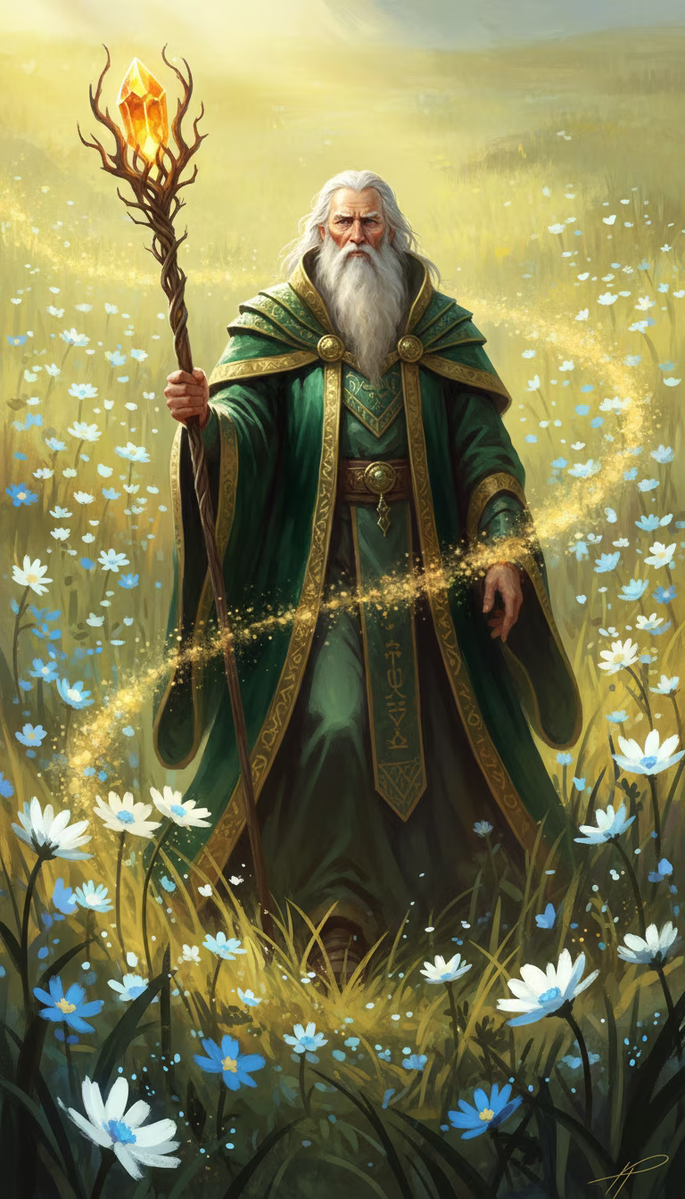 Artwork from Eldritch Sage