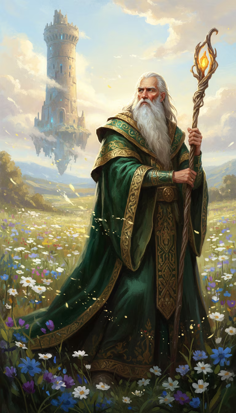 Artwork from Eldritch Sage