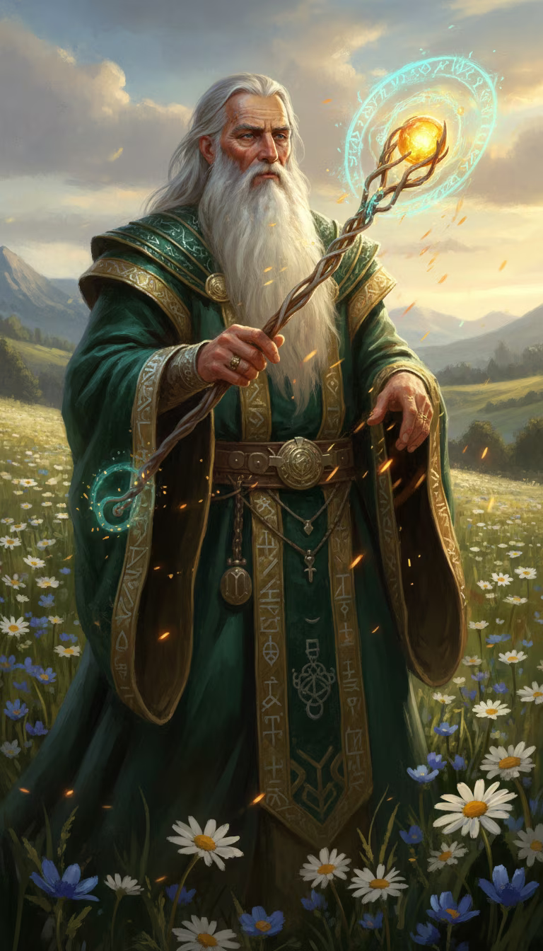 Artwork from Eldritch Sage