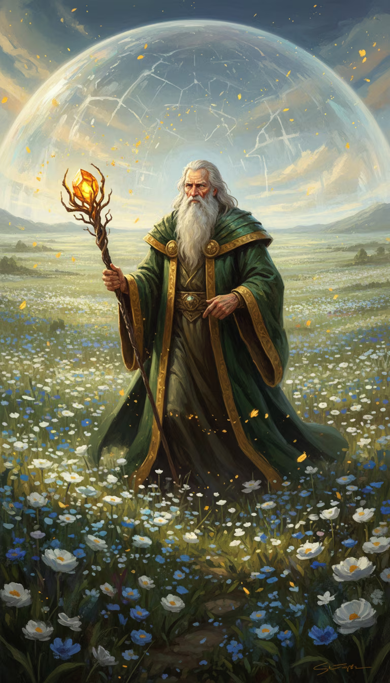 Artwork from Eldritch Sage