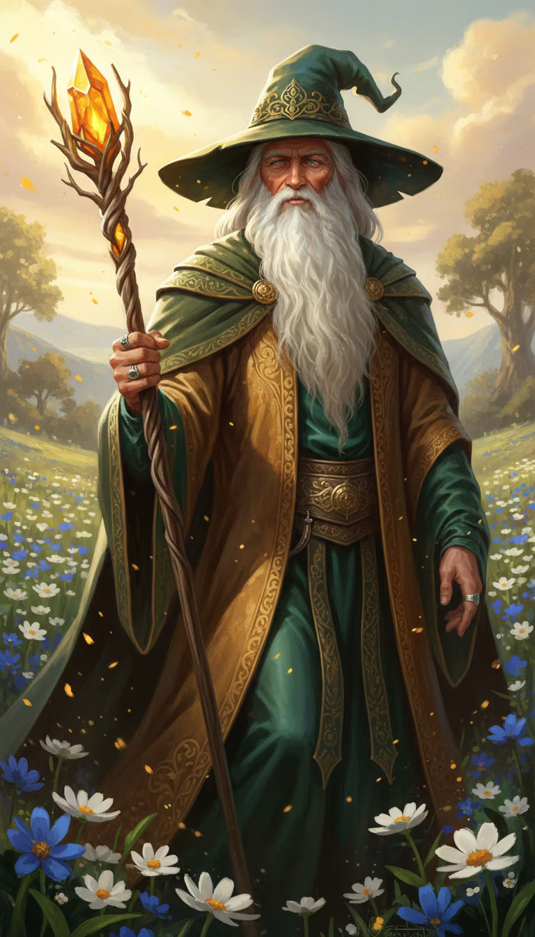 Artwork from Eldritch Sage