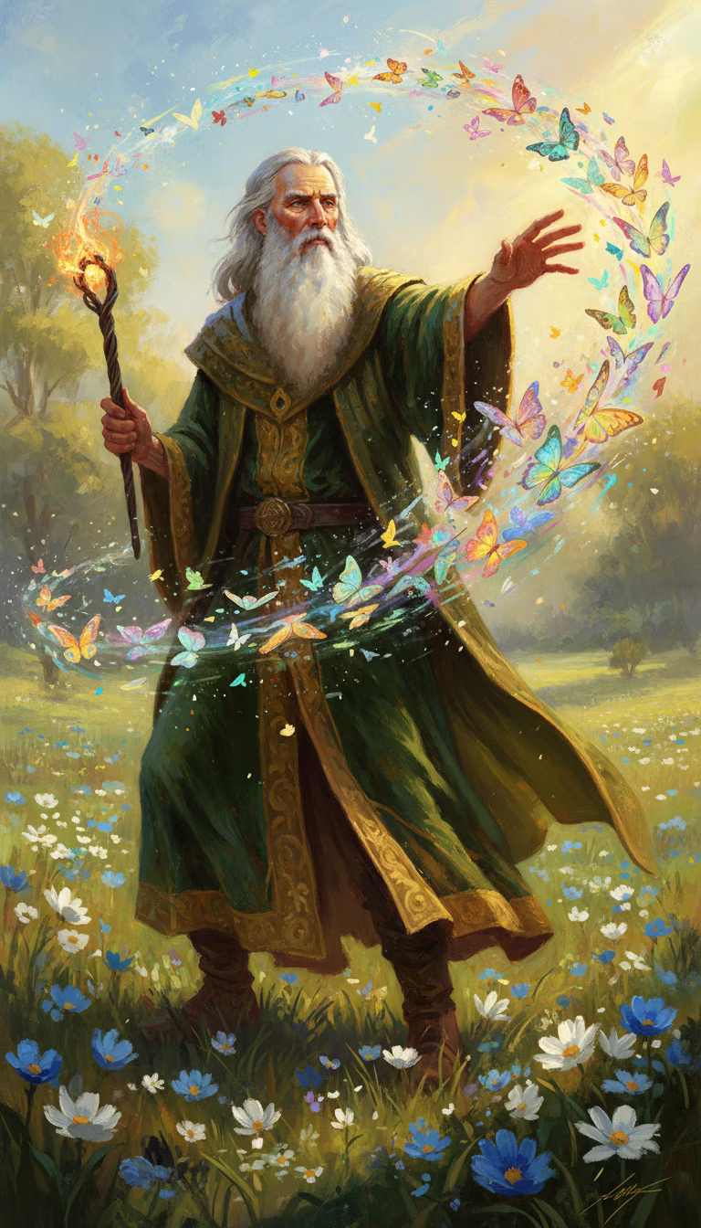 Artwork from Eldritch Sage