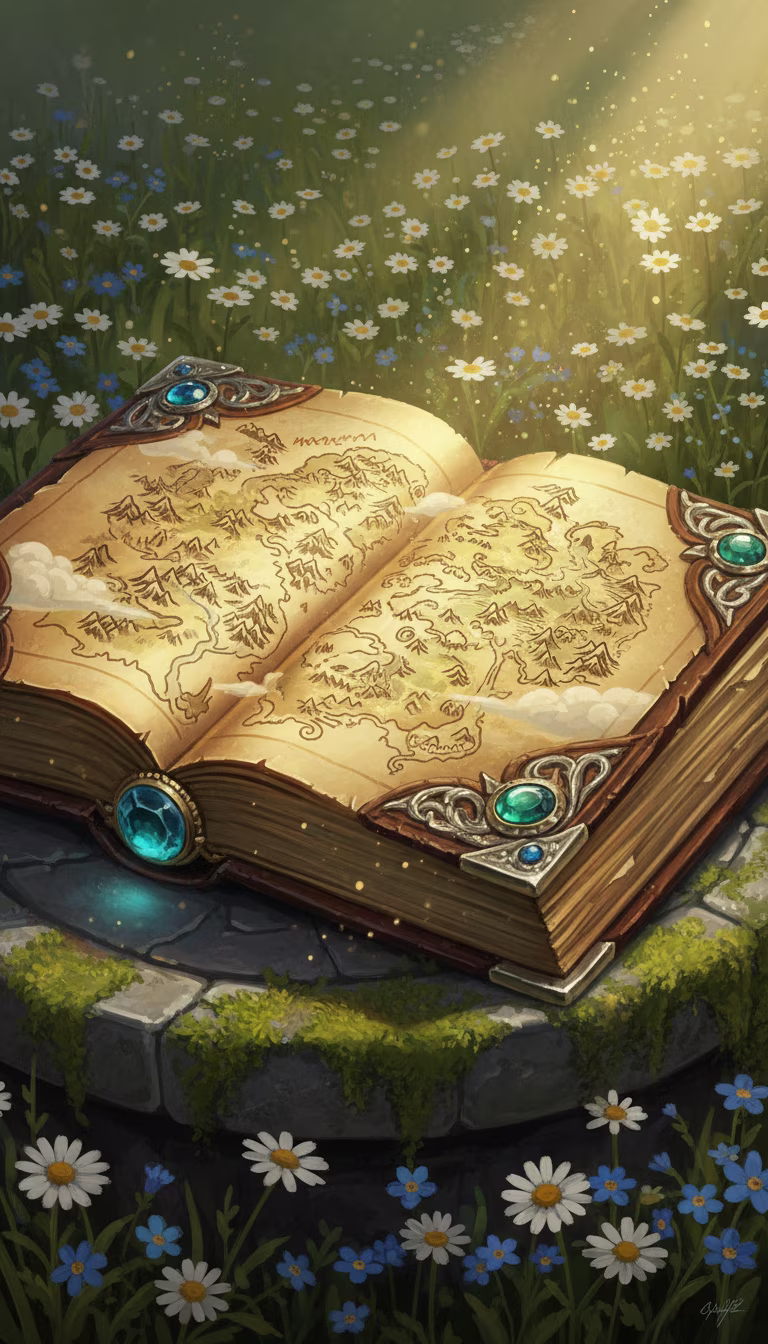 Artwork from Ancient Tomes
