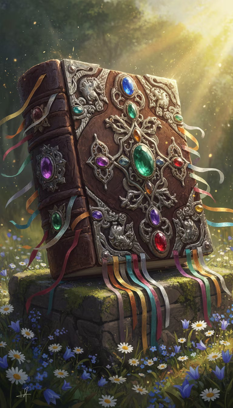 Artwork from Ancient Tomes