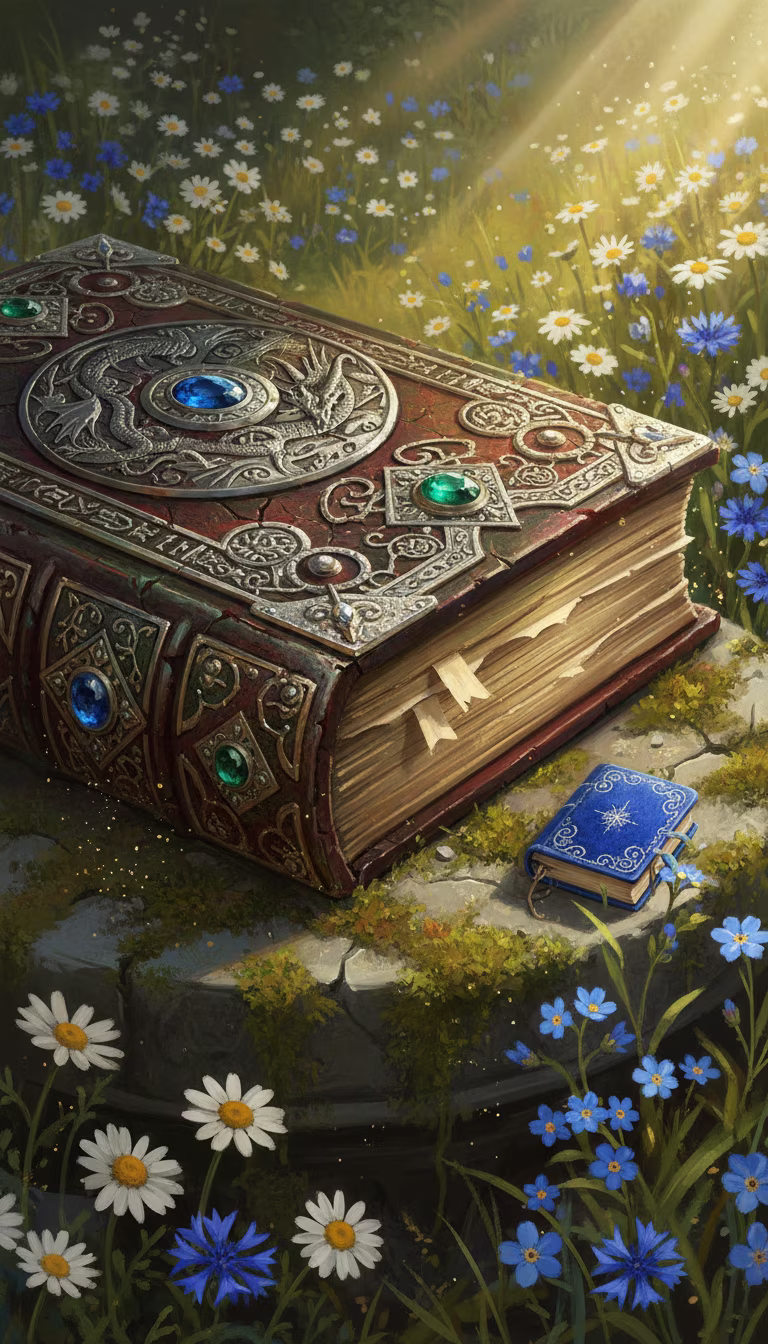 Artwork from Ancient Tomes