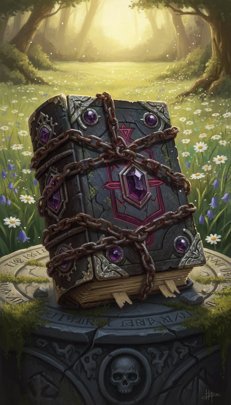 Artwork from Ancient Tomes