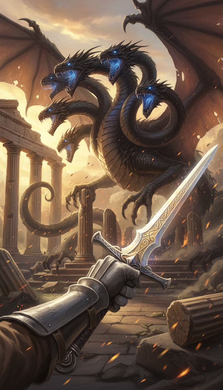 Artwork from Dragon Slayer