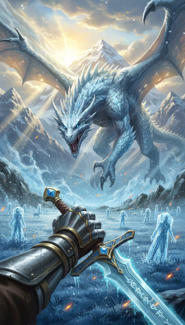 Artwork from Dragon Slayer